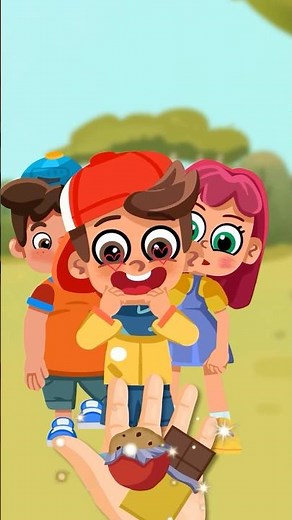 Let's Share It! 🍫🍪 Learn to Share | Sharing Is Caring 💖 | Comy Zomy #shorts