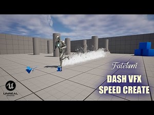 Unreal Engine Dash Vfx Speed Create | Niagara Visual Effects