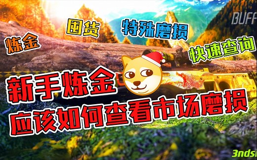 [CSGO]新手炼金，STEAM市场磨损查询教程，妈妈再也担心不了我卡不好磨损了