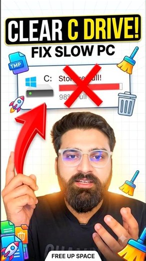 How to Clear C Drive and Fix Slow PC (Windows 10/11)