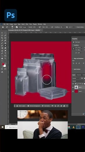 Remove background from transparent subject in photoshop #photoshop #photoshoptutorial