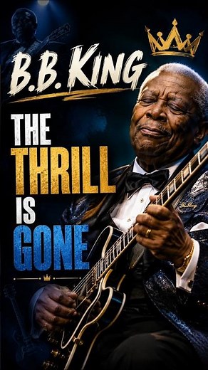 🎸 B.B. King – The Thrill Is Gone 💙 A Blues Masterpiece #shorts