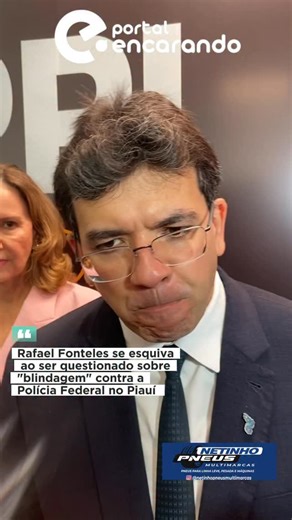 Portal Encarando on Instagram: "O governador Rafael Fonteles demonstrou irritação e silêncio ao ser confrontado com a realidade jurídica de sua gestão. Questionado sobre o polêmico pedido ao Supremo Tribunal Federal (STF) para barrar a Polícia Federal em investigações na Secretaria de Saúde, o governador abandonou o tom cordado e se recusou a dar explicações diretas à sociedade, delegando a responsabilidade para a Procuradoria do Estado. Reporter Davi Castro"