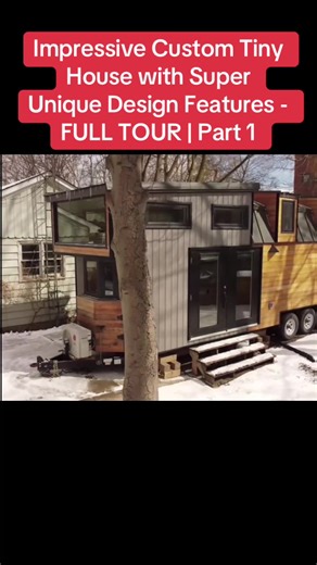 Impressive Custom Tiny House with Super Unique Design Features - FULL TOUR | Part 1