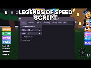 *NEW* LEGENDS OF SPEED SCRIPT 2025 NO KEY - AUTO FARM, AUTO HOOP, AUTO RACE
