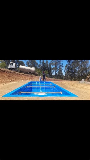 OTRA PISCINA RECTANGULAR 8 METROS INSTALADA EN ROCAS DE SANTO DOMINGO PARA LA FAMILIA............ GRACIAS VAMOS POR MAS MAÑANA ROCAS DE SANTO DOMINGO LOS MEJORES | Piscinas Melipilla