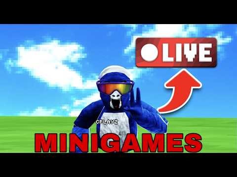 🔴🔴MINIGAMES WITH FANS🔴🔴