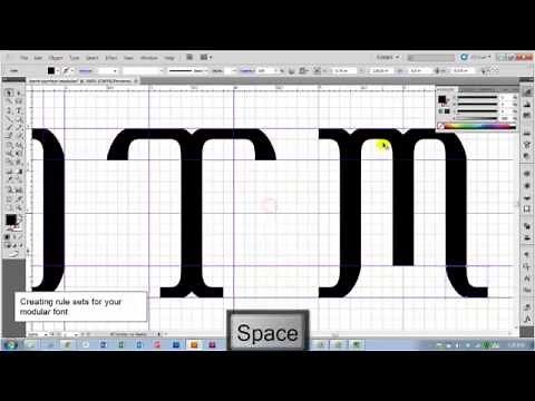 Design a Typeface in Illustrator