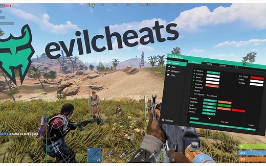 Rust-暴力外挂第一视角欣赏（4K 60FPS）