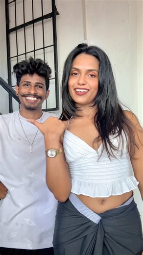 🟡 අන්තිමට එයාට චුට්ටක් හිනා ගියා 😌🥹 #sadil_dancer #dancer #beauty