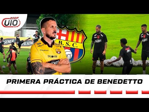 EN VIVO DARIO BENEDETTO CUMPLE SU PRIMERA PRACTICA CON BSC l ECDF UIO