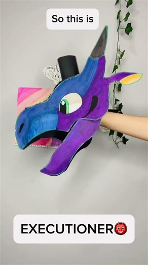 VC:‪@OnyXx._.Dragons‬ #adorable #funny #dragon #paperdragon #horror #humor #paperpuppet @3ve_5vs