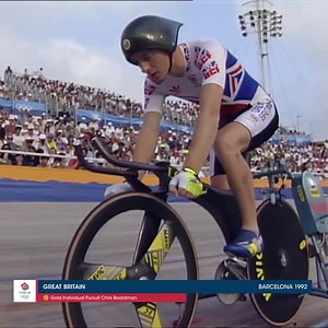On this day in 1992, Chris Boardman won Great Britain's 🇬🇧 first gold of the Barcelona Olympic Games. It was also our first track cycling gold in 7️⃣2️⃣ years | Team GB