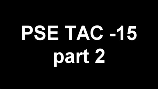 【转载海外，仅供科普】Pse tac 15 第二弹