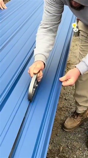 cutting asbestos using a special cutting tool at the specified size #automobile