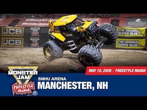 Monster Jam: Manchester, NH - 2 (Full Event) | May 9, 2026 | Freestyle Mania