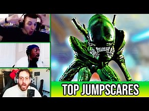 Alien: Isolation Top Twitch Jumpscares Compilation | Horror Games Best Moments | PART 2