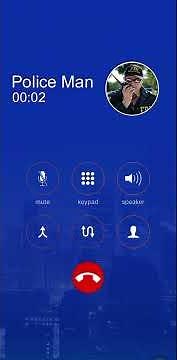 Fake police call 😆