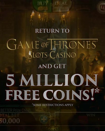 66K views · 142 reactions | FREE COIN BONUS! | Game of Thrones Slots Casino | Facebook