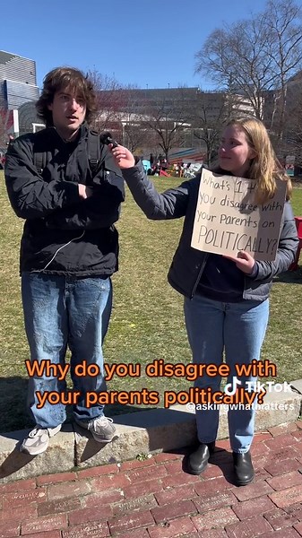 This is what happens when you try to do serious street interviews with college students… #powerfromdifference