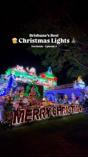 @BRISBANE on Instagram: "🎄Brisbane’s Best Christmas Lights: Northside Edition | Episode 5 We’re heading to 48 Daisy Street, Grange, better known as Lights on Daisy, a massive walk through display that has been lighting up the local community for nearly two decades. The entire house is transformed with moving features, a full nativity scene, inflatables, Christmas statues, licenced characters and a fully decorated roof, plus window displays packed with detail. The Frozen throne and sleigh are ba