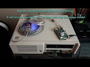 IBM PCjr   GPT-3 @Raspberry_Pi #PiDay #RaspberryPi
