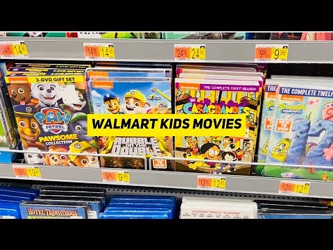 KIDS DVD MOVIES IN WALMART