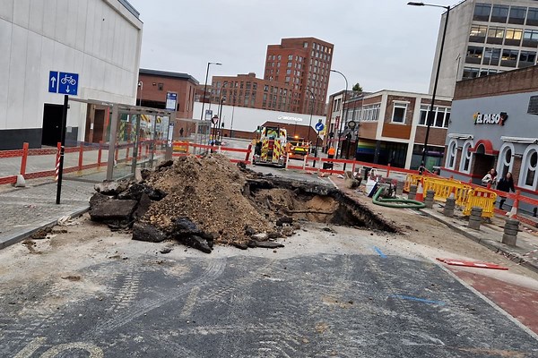 City hit by wave of burst water pipes