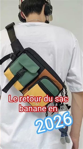 Sacoche Techwear Waterproof - Sac Banane Hip Hop Multifonction. 🚨 lien en description 🚨