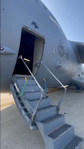 🚀 Step aboard the C-17 | An inside look at the jet! 🫎✈️ #C17 #Aviation