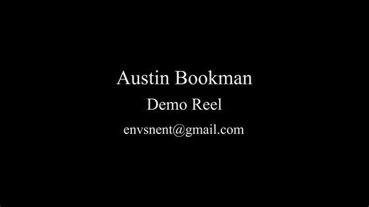 Austin Bookman 3D Animation Demo Reel