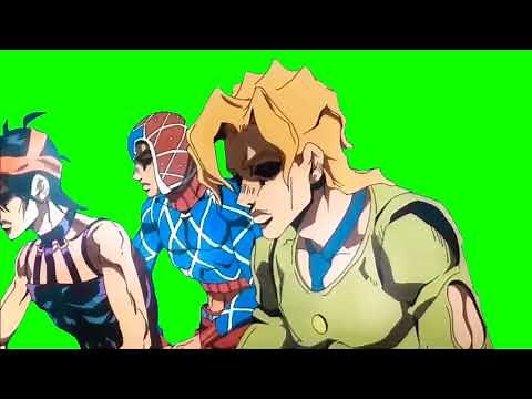 Jojo Gang Torture Dance scene ( Full Green screen ) Part 5