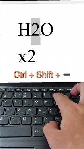 How to type Subscript in Word instantly! ⚡