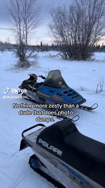 😭#buddy #snow #bikes #sleds