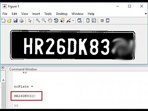 Identifying Vehicle Number Plates using Matlab | MatlabHelp.com