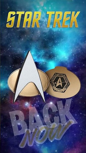 Star Trek The Next Generation Wireless Communicator Badge, 2026 Version TNG ComBadge Delta