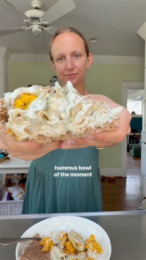 There’s a formula for a good hummus bowl - you need two saucy elements, hummus and something else.