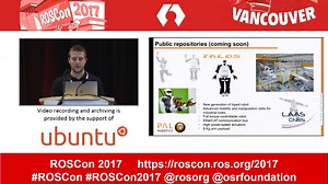 ROSCon 2017 Vancouver Day 2: How to design ROS-powered robots