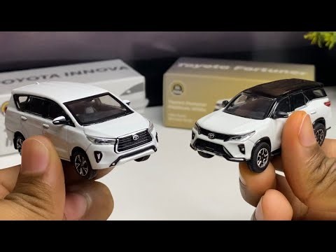 Toyota Fortuner Legender | Toyota Innova Crysta Diecast Model