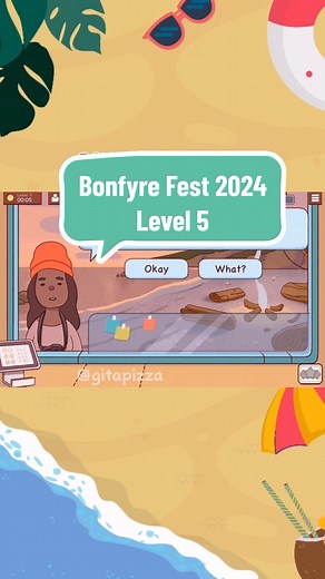Cooking Game Bonfire Event in Good Pizza Great Pizza - Level 5