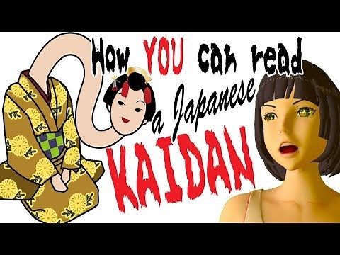 Hands-on Japanese: How to read a Japanese Kaidan (ghost story) | Lesson 51