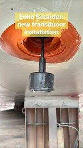 Installing Speed Log & Echo Sounder Transducers | Dry Dock