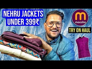 Nehru Jacket Haul 2025 | Meesho Modi Jacket Haul | Best Indian Wedding Outfits 2025