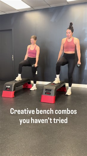 Looking to add a little spice to your workout? Here are 3 full-body exercises you can do with a @reebok bench. #strengthtraining #wakefieldma #fullbodyworkout #benchworkout #workoutideas
