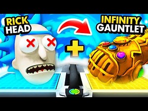 RICK vs INFINITY GAUNTLET