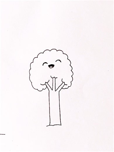 easy Christmas tree 🎄 drawing with color #drawings #fouryourpage #fouryou #drawingtutorial #terndingvideo