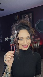 I Let Edward Scissorhands Cut my Hair 💇‍♀️ I made a hair piece inspired by one of my favorite characters. Messy hair for life! | Temika S