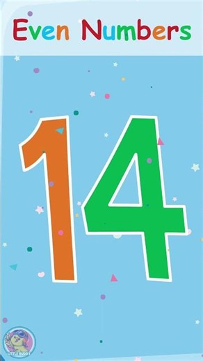 🎵 Even Numbers Song for Kids | Learn Even Numbers 2 to 20 | Fun 2D Animation