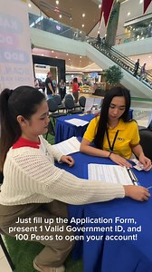 ✨ Opening a BDO Kabayan Account is now easier at SM City Sto. Tomas!💙 Here’s your quick guide to get started: 1. Visit the BDO Kabayan Account Opening Booth at SM City Sto. Tomas 2. Bring 1 valid Government ID and P100; 3. Fill out the necessary forms 4. Wait for verification… and you’re all set! Whether you're sending love back home or starting your savings journey, we’re here to make it hassle-free. 💛💼 Drop by today and open your BDO Kabayan Account with ease!🌟 #BDOKabayan #SMCityStoTomas 