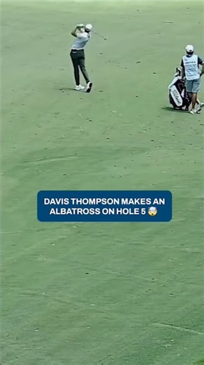 4th albatross on the PGA TOUR this season 👀